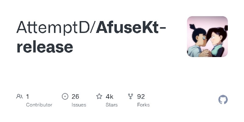 GitHub - AttemptD/AfuseKt-release