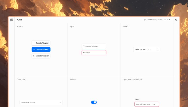 Cloudflare 开源了自己基于 Base UI 的 UI 库 Kumo 目前还在开发阶段，可以关注一下，不过 Cloudflare Dashboard 肉眼可见的在大面积更新 UI
