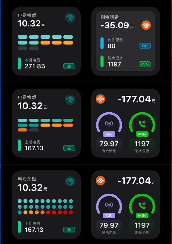 #Scriptable组件 #网上国网组件 #脑瓜出品脚本名称：网上国网一款用于 Scriptable 的网上国网信息显示工具，支持在桌面以小组件、中组件形式查看网上国网相关数据，方便快捷，实时掌握信息